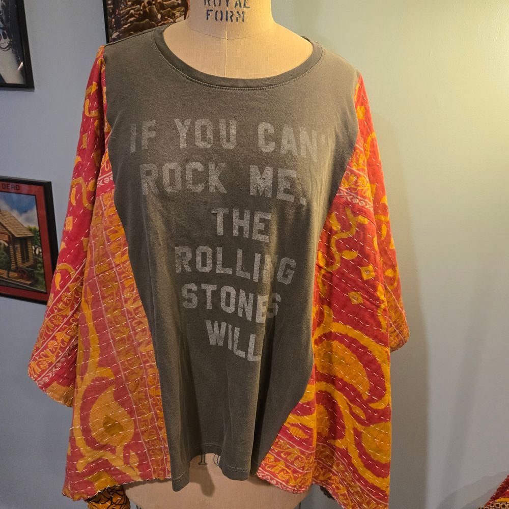 Rolling Stones Poncho