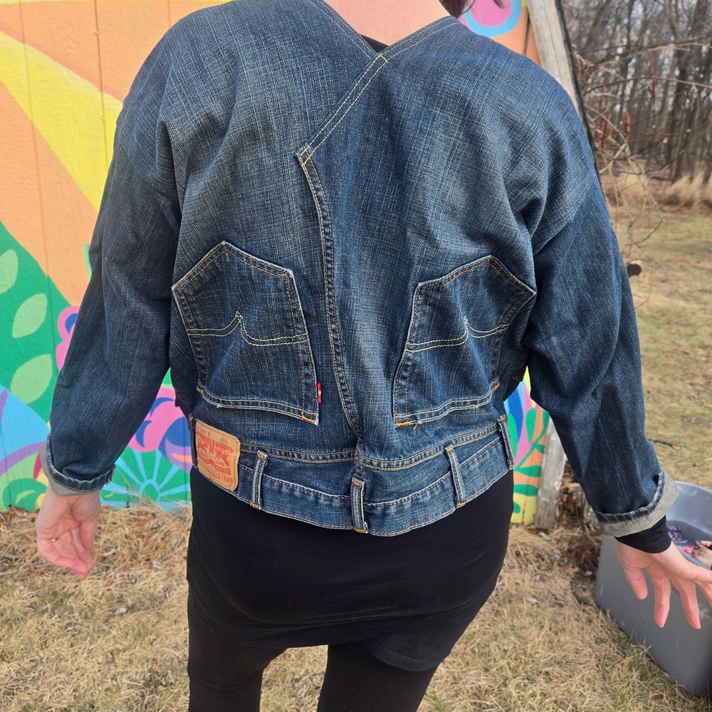 Upcycled Jean Jacket