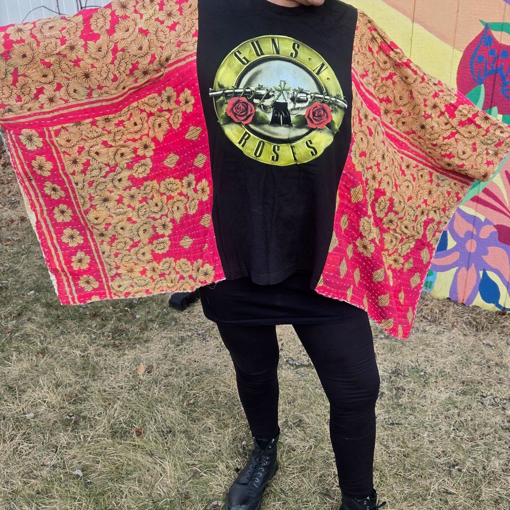 Sweet Child Upcycled Poncho
